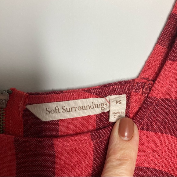 Soft Surroundings Sunset cold shoulder tunic SP - Picture 5 of 9